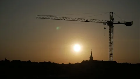 Timelapse sunset in the city 動画素材 90520144