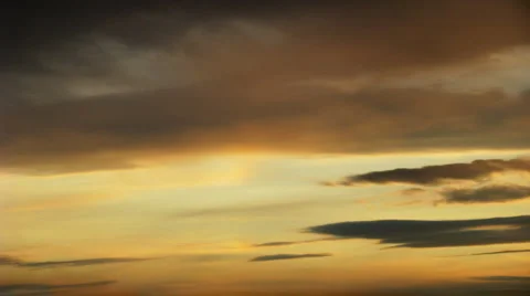 Timelapse of sunset clouds 库存影片 917784