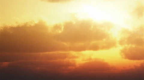 Timelapse of sunset clouds. Stock Footage 44562997