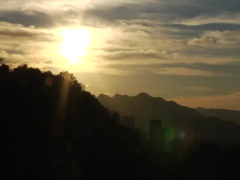 Timelapse Sunset Video stock 1088243