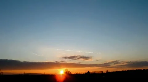 Timelapse of Sunset Stock-Footage 18197338