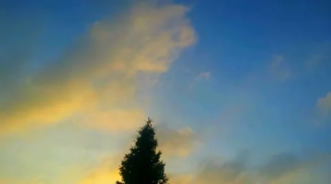 Timelapse Sunset Stock Footage 21789087