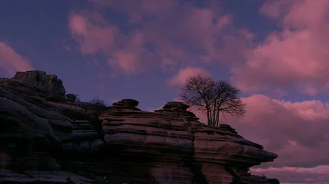 Timelapse sunset Stock Footage 36817259