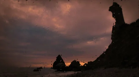 Timelapse sunset Stock Footage 36830018