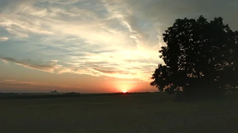 Timelapse sunset Video stock 40428449