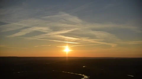 Timelapse sunset Stock Footage 45095059