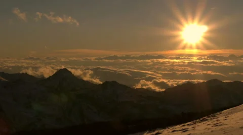 Timelapse sunset Stock Footage 49009899