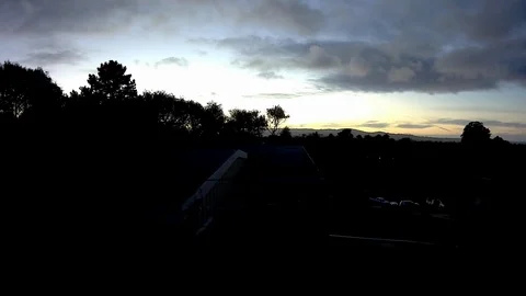 Timelapse Sunset Stock Footage 98801867