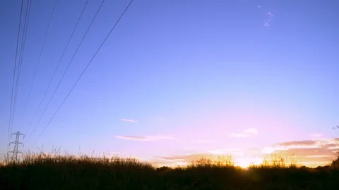 Timelapse Sunset Vídeo Stock 102781480