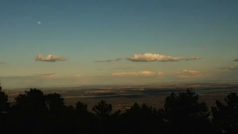 Timelapse of Sunset Stock Footage 115079882