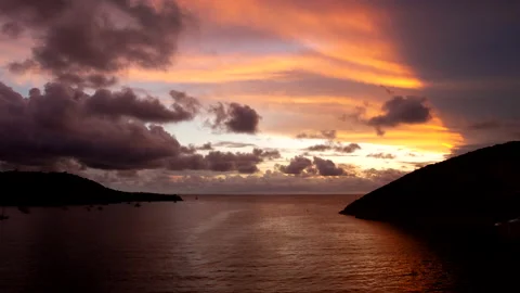 Timelapse - Sunset Stock Footage 147974548