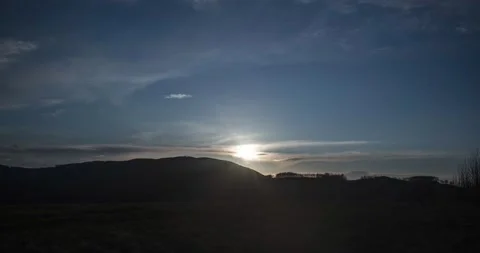 Timelapse of Sunset Video stock 176459052