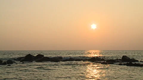 Timelapse Sunset Video stock 323855230