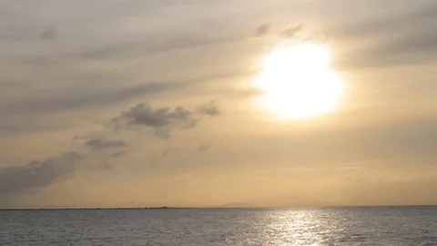 Timelapse of sunset, Japan Stock Footage 91461178