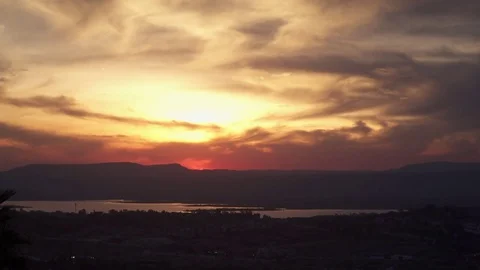 Timelapse of sunset over san miguel de allende Stock Footage 84248452