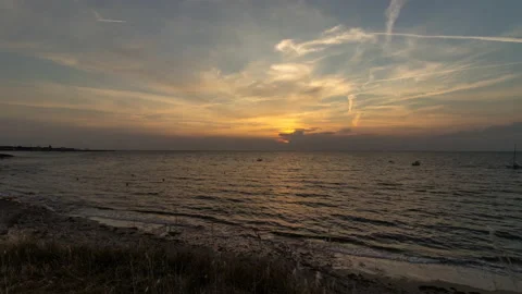 Timelapse Sunset Piriac1 動画素材 197956098