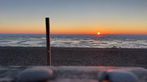 Timelapse Sunset at Point Pelee Stock Footage 245141759