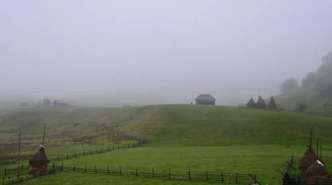 Timelapse in Sureanu mountains, Hunedoara county, Romania - Fundatura Ponorului Stock Footage 64183316