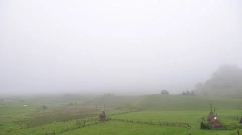Timelapse in Sureanu mountains, Hunedoara county, Romania - Fundatura Ponorului Stock Footage 64183317