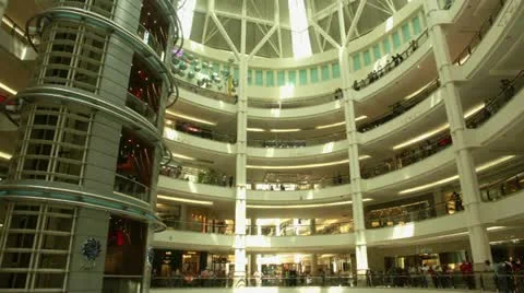 Timelapse Suria KLCC interior 스톡 동영상 11554156