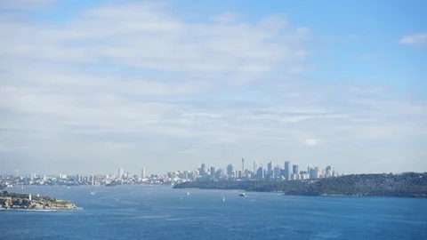 Timelapse Sydney Dowtown, HD1080p Stock Footage