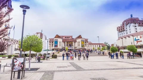 Timelapse in Targu Mures, Romania Stock Footage 66905417
