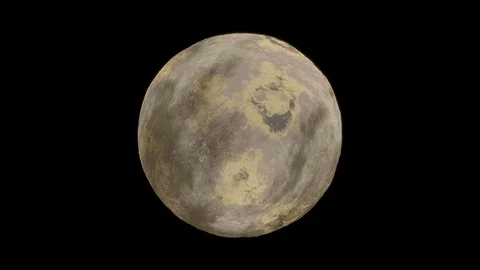 Timelapse of temperate planet in outer space Stock Footage 116786005