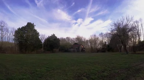 A timelapse of the Tennessee sky. Stock Footage 58609839