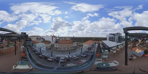 Timelapse from terrace Video stock 104542982