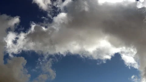 Timelapse threatening clouds - 4k - ProRes Stock Footage 145805696