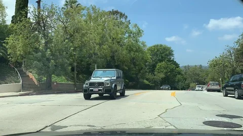 Timelapse through Beverly Hills Stock Footage 113646486