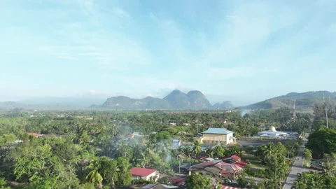 Timelapse through village Stock Footage 308916374