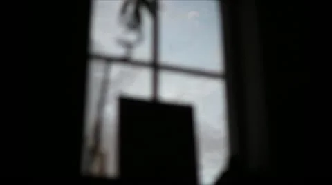 TImelapse through window Video stock 10892736