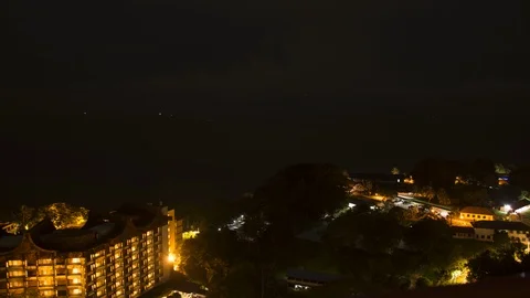 Timelapse of thunderstorm clouds Stock Footage 120498181