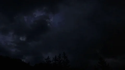 Timelapse thunderstrorm, Alta Badia Stock Footage 79521684