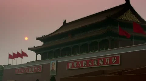 Timelapse Tiananmen Square 스톡 동영상 11528372