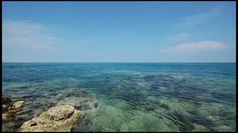 Timelapse of Tide dropping Stock Footage 8955007