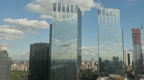 Timelapse of the Time Warner Center Stock Footage 31218780