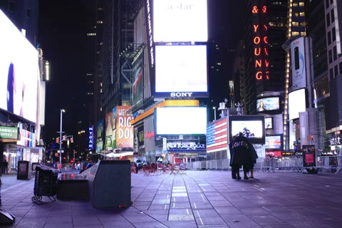 Timelapse Times Square 4K Stock Footage 139751801
