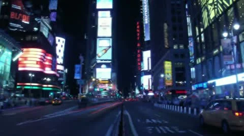 Timelapse Times Square Stock-Footage 11588430