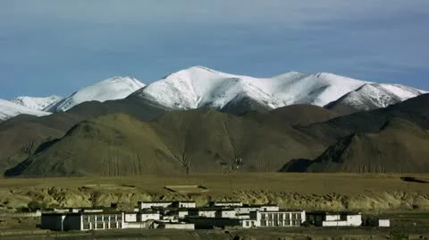 Timelapse Tingri mountains 스톡 동영상 11611726