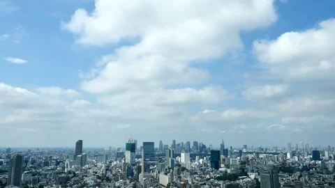 Timelapse of Tokyo city Stock Footage 80509490