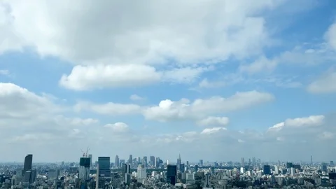 Timelapse of Tokyo city Видео 80509534