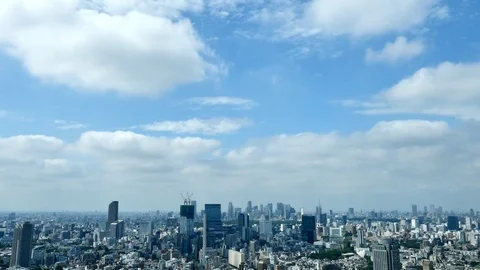 Timelapse of Tokyo city Stock Footage