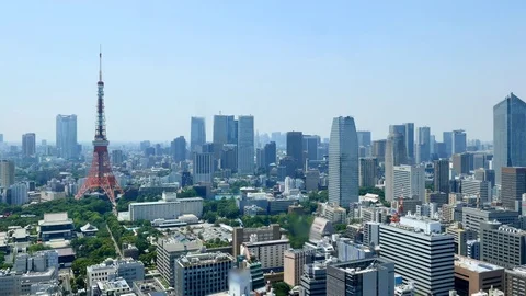 Timelapse of Tokyo city 스톡 동영상 81275454