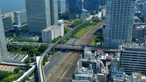 Timelapse of Tokyo city Stock Footage 81275586
