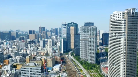 Timelapse of Tokyo city Stock-Footage 86309158