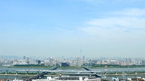 Timelapse of Tokyo city Video stock 86309385