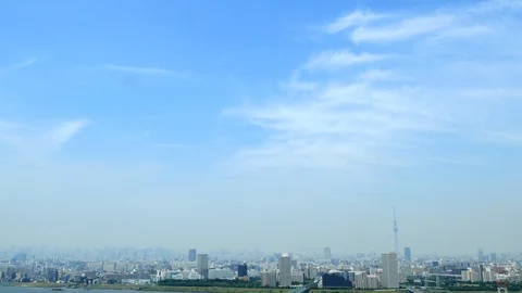 Timelapse of Tokyo city Stock Footage 86309605