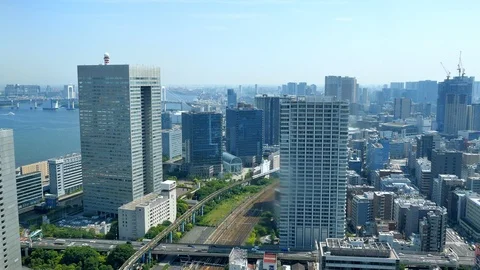 Timelapse of Tokyo city Stock-Footage 86309627